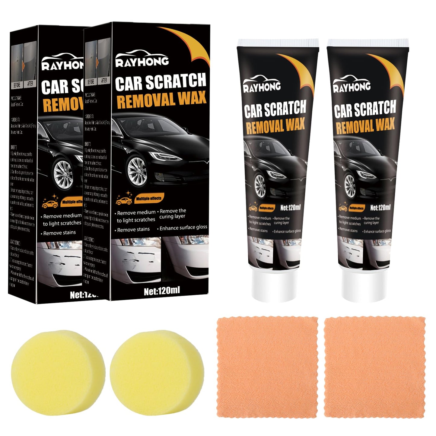 PASTA REPARADORA DE  ARAÑAZOS DE COCHE ( 80 UND X CAJA )